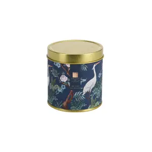 BOUGIE EVA POT ZINC 6X12 CM REF