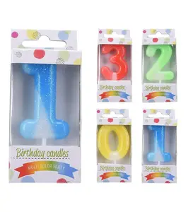 Bougie D'Anniversaire Du “0 À 9”