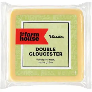 Fromage cheddar double gloucester 200g - THE OLD FARMHOUSE