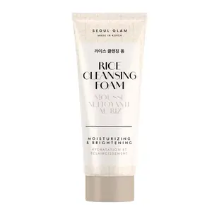 Seoul Glam Mousse nettoyante au riz, 200 ml