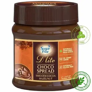 Pâte à tartiner chocolat smooth sans sucre 300 g - D'LITE