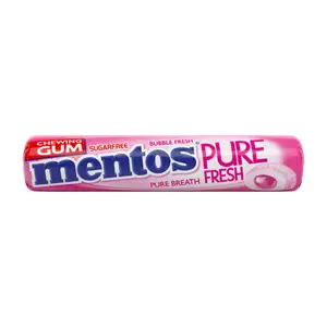 Chewing Gum Fresh Bubble SS Mentos 17 G