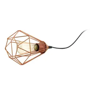 Lampe De Table E27 60W Cuivre Diamètre 175Mm Tarbes