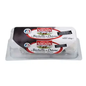 BUCHETTE CHEVRE CENDRE 125G/COQ