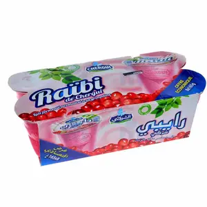 Chergui Raïbi Yaourt à Boire à la Grenadine Pack Économique 8 x 170g