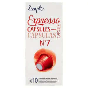 Café Capsules Expresso Simpl 10 Capsules
