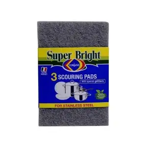 Abrasifs argents super brillants x3 pièces - CORAZZI