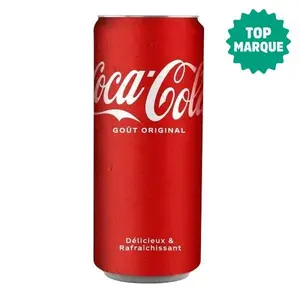 Boisson gazeuse Coca-Cola canette 25cl