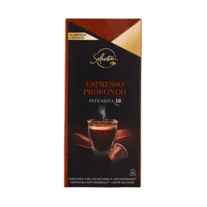 Café Capsules Nespresso Espresso Profondo Intensité N°10