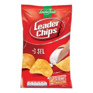 Leader Chips Lisse Salé - 85g /63525