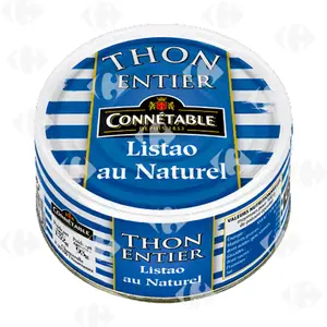 Thon Naturel Entier Listao Connétable 200g