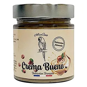 Pâte à tartiner artisanale aux noisettes Crema Bueno 200g - ARACAO
