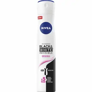Déodorant spray Femme Black & White Original 200ml - NIVEA
