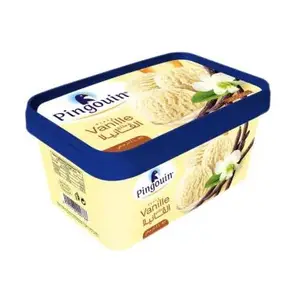Pinguoin pot de glace vanille 1L