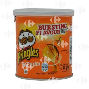 Chips en tuiles saveur paprika 40g - PRINGLES