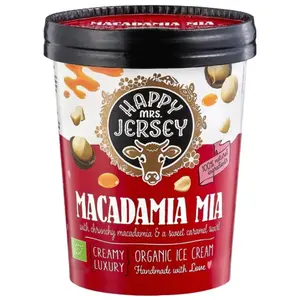 Glace en Pot Macadamia Happy Mrs Jersey 500ml