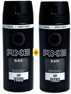 Lot de 2 Déodorants Black Axe 150ml