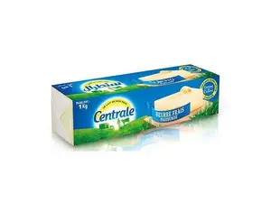 Beurre doux frais 82% de matières grasses 1Kg- CENTRALE