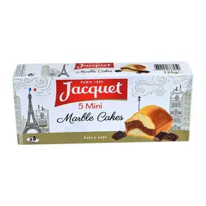 Minis cakes marbrés au chocolat x5 135g - JACQUET