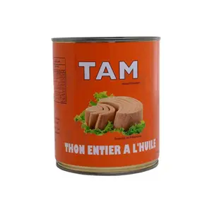 Thon Entier Huile 800G - Tam