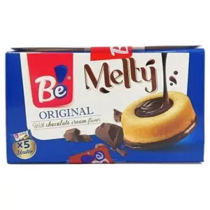 Pack Cake Melty Chocolat Be 40 g x 5 Pièces