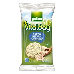 Tortitas Riz Integral Vitalday Gullón 115g