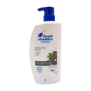 Shampoing antipelliculaire détox au charbon de bois 1000ml - HEAD SHOULDERS