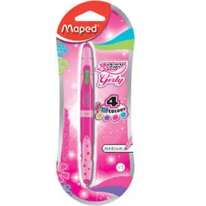 Stylo Freewriter Twin Tip 4 couleurs Fancy Blister