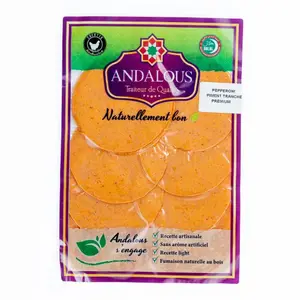 Pepperoni en Tranches - Charcuterie - Andalous 100g