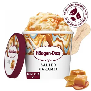 Häagen-Dazs mini pot de glace au caramel au beurre salé 100ml