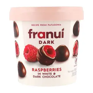 Framboise Enrobée de Chocolat Noir Franui 150g