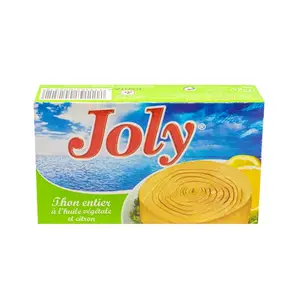 Thon Entier À L'Huile Végétale Et Citron 125G - Joly