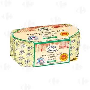 Beurre Moule Demi Sel d'Issigny de Baratte Reflets de France 250g