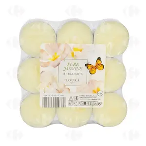 Pack 18 Chauffe Plats Parfumees 15X38 Mm Jasmin
