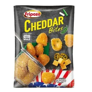 Bouchées de fromage cheddar et jalapeno 250g - FRIPOZO