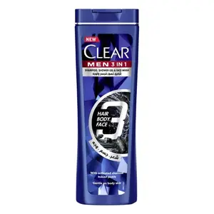 CLEAR MEN 3 IN 1 for Hair, Body & Face 180ML