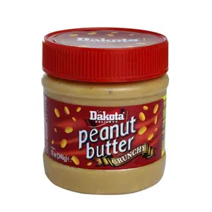 Pâte à tartiner au beurre d'arachide Crunchy 340g - DAKOTA