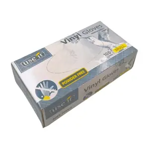 Gants Vinyl Blanc Sans Poudre - Small Use It 100 unités