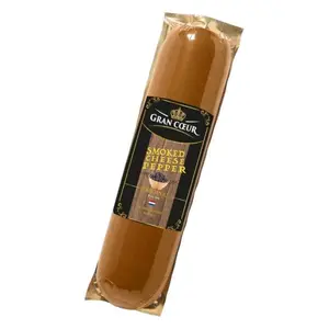 Fromage fumé au poivre en tranche 100g - GRAN COEUR