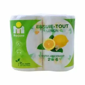 Essuie-tout Maxi Parfumé Citron X2 - Marjane