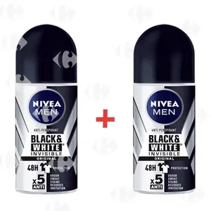 Pack de 2 Roll-on Black & White Nivea 50ml