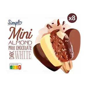 Mix de Glace Mini Bâtonnets Simpl 8 unités 284g
