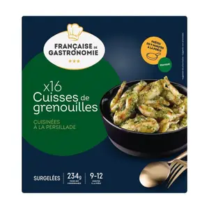 Cuisses de Grenouilles à La Persillade Française de Gastronomie 234g