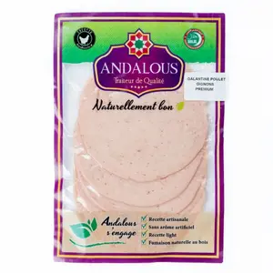 Galantine de Poulet aux Oignons - Charcuterie - Andalous 100g