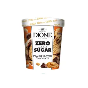 Pot Glace Peanut Butter Sans Sucre Dione 475ml