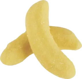 Gommes à mâcher saveur banane Moelo 100g - MICHOC