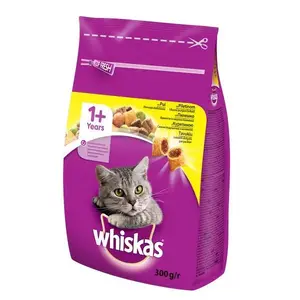Whiskas Croquettes Fourrées au Poulet 1+an 300g