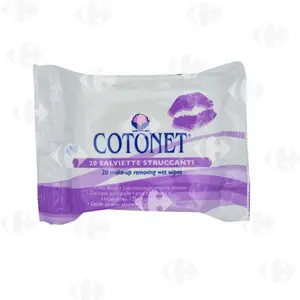 Lingettes Démaquillantes Make Up Removing Cotonet 20 feuilles