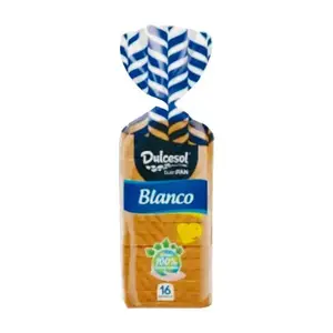 Pain de Mie Blanco Dulcesol x16pcs
