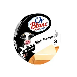 Fromage fondu riche en proteine x8 portions - OR BLANC
